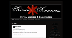 Desktop Screenshot of kivunkauneus.fi